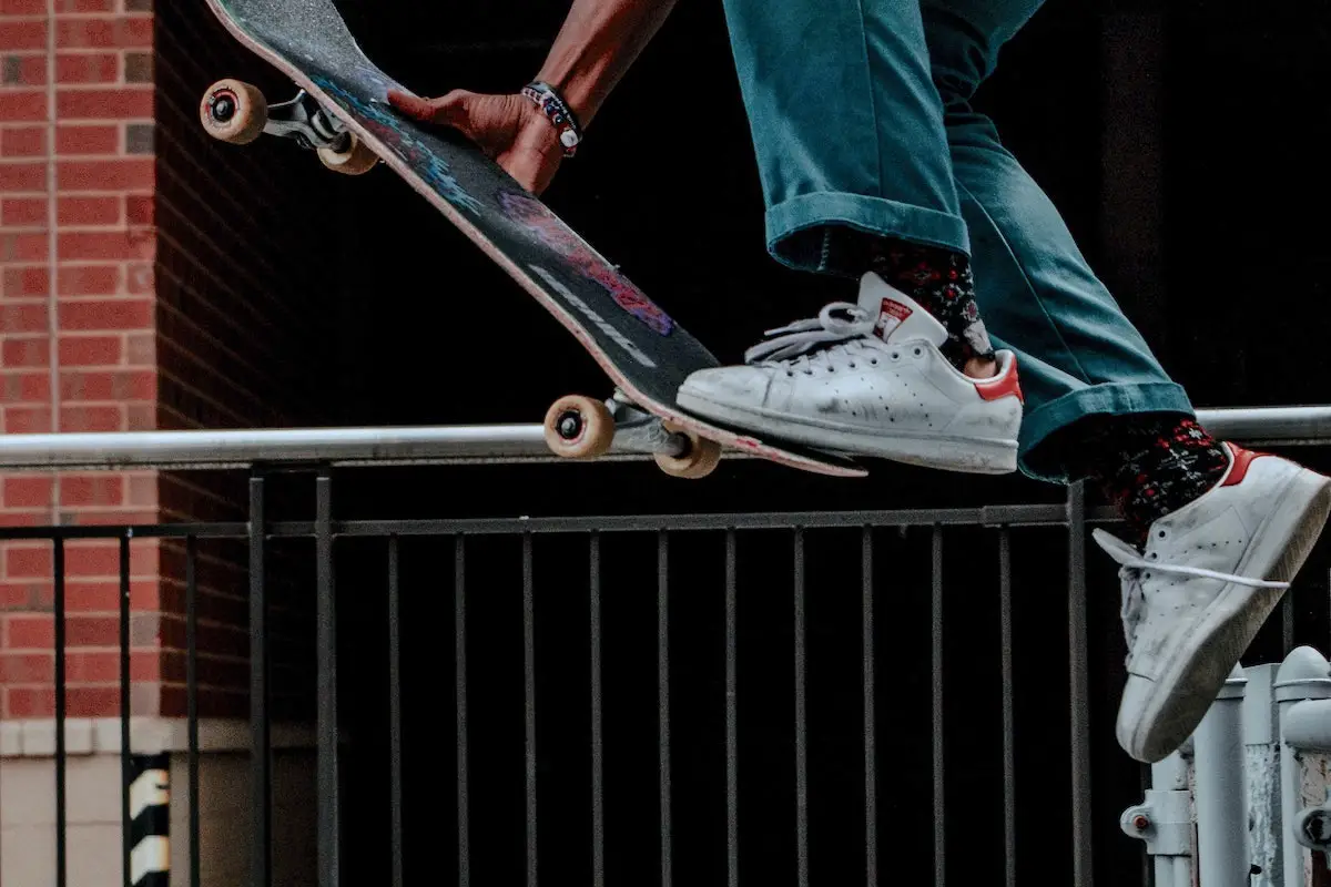 Image of a skateboarder attempting an airwalk. Source: seyi ariyo, unsplash