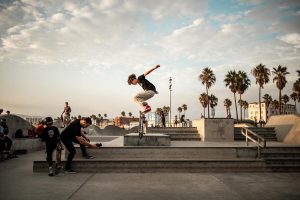Image Of A Skateboarder Doing Tricks. Source: Ana Arantes, Pexels