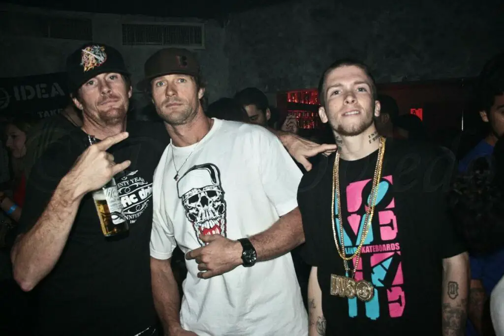 Image of danny way with fellow skaters pat duffy and jereme rogers. Source: wiki commons