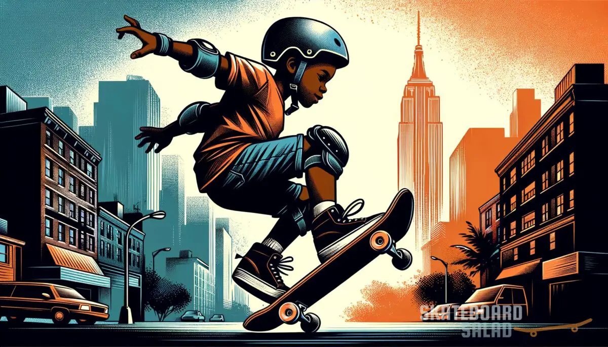Featured image for a blog post called skateboard for 6 year old what size and type ultimate guide.