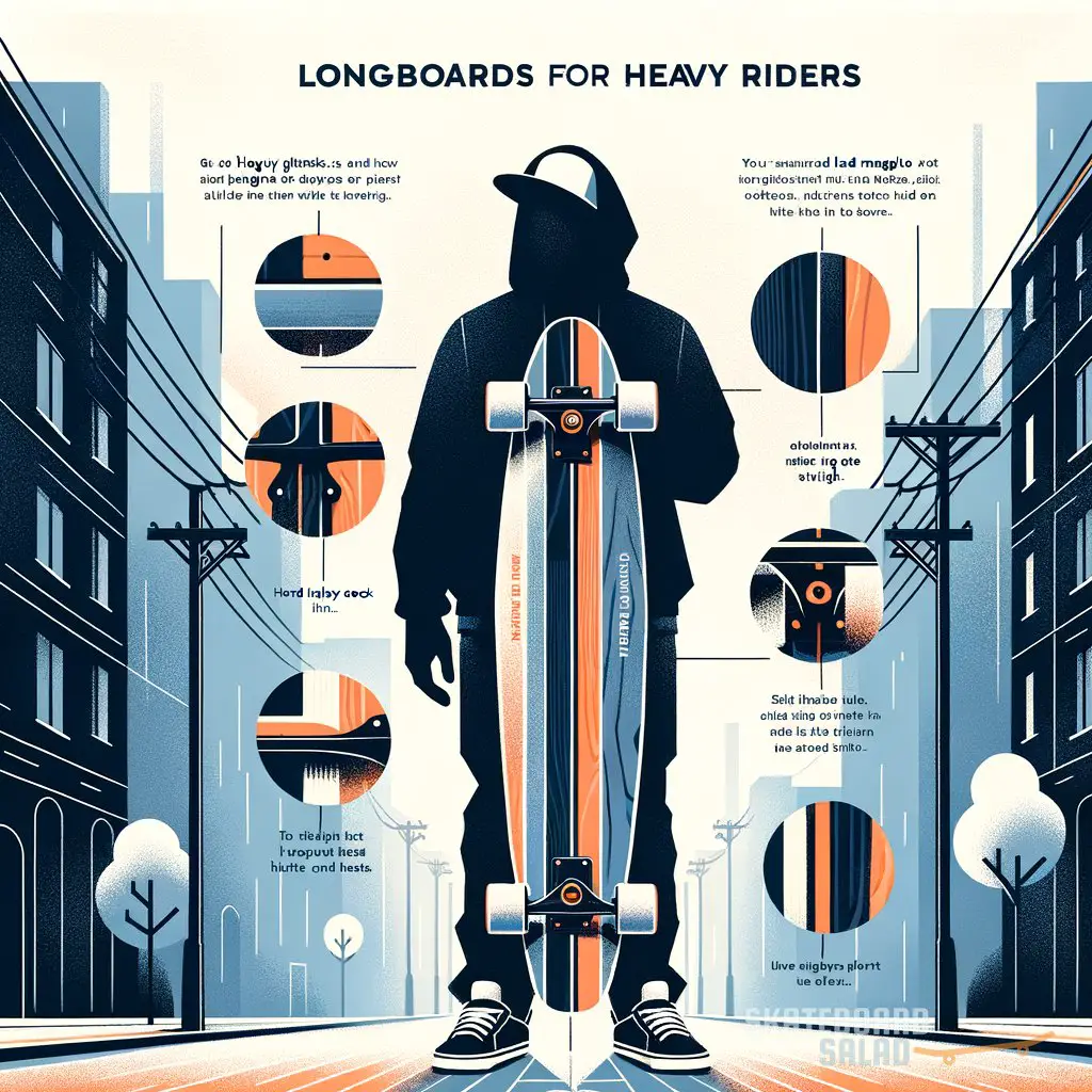 Supplemental image for a blog post called 'longboards for heavy riders: can they handle the extra weight? (find out now)'.