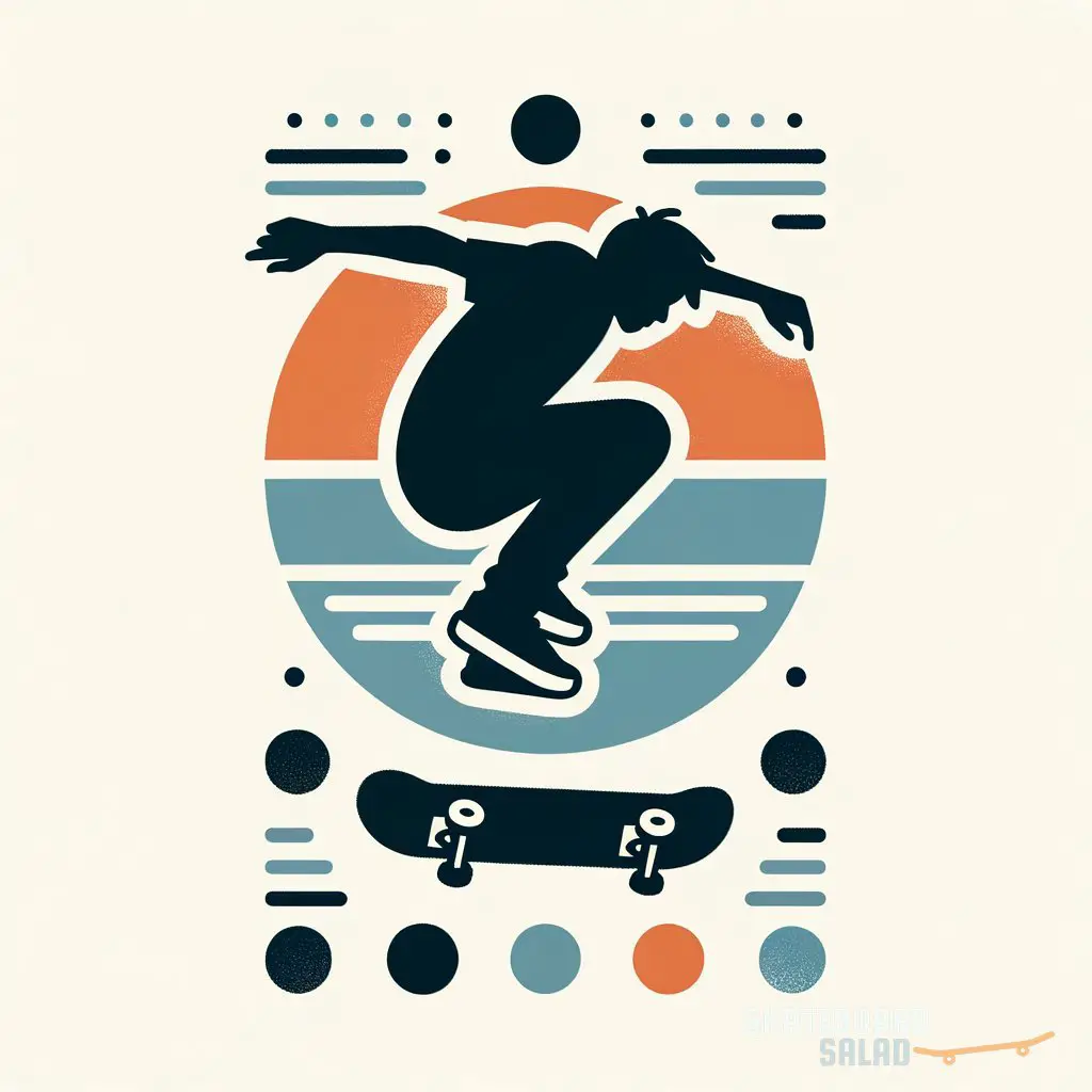 Supplemental image for a blog post called 'skateboard tricks: ready to land your first ollie? (top 5 essentials)'.